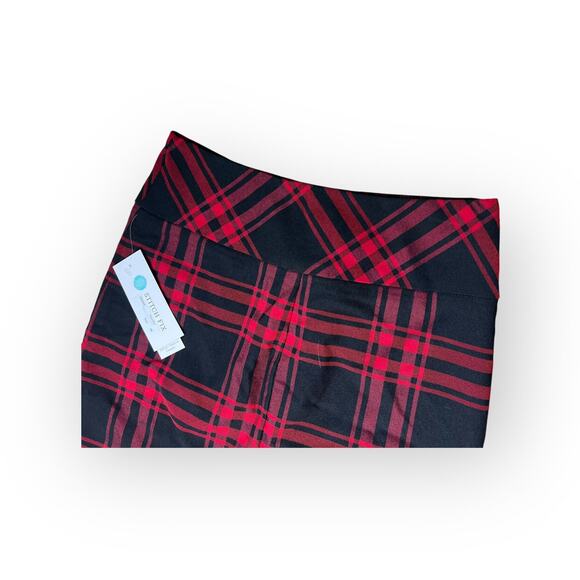 Stitch Fix Margaret M Red And Black Pencil Skirt - Picture 10 of 11